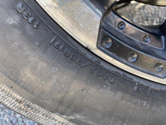 Used "new" tires