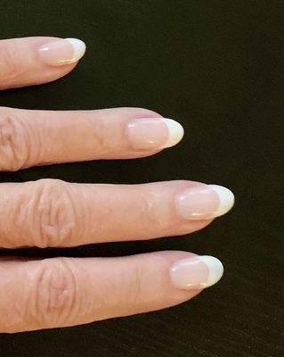 Don't look at the old lady knuckles!