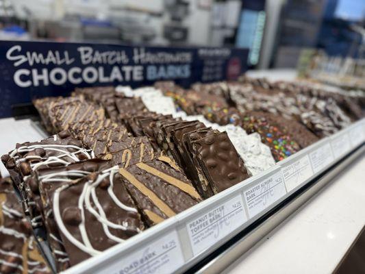 Chocolate Bark options galore