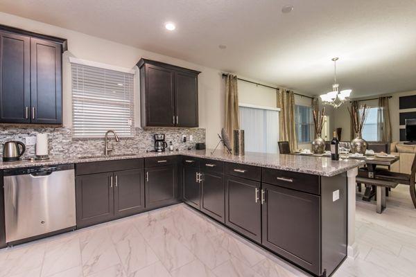 Super modern kitchen with all the upgrades