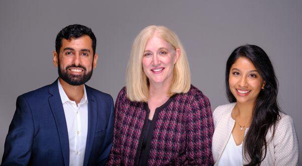 Dr. TJ Athwal, Dr. Susan Cable, Dr. Vicki Shah