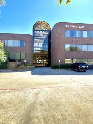 Building where office is located inside