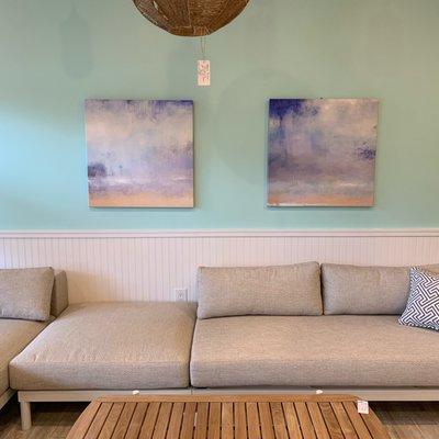 Outdoor sectionals, mid-century modern