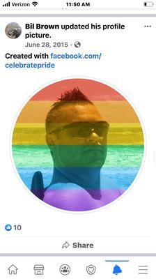 Bil Brown cyberstalks other user's family members when they make him angry.