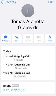 If you have an 11:30 appointment they'll hang up on you and then turn you away when you arrive at 11:39. Embarrassing precedent to set