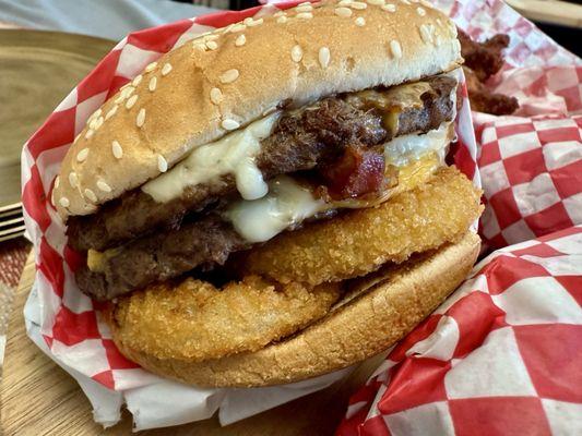 Double Patty Western Burger