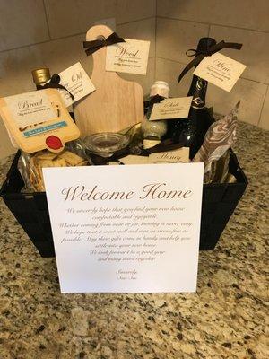 Welcome Basket