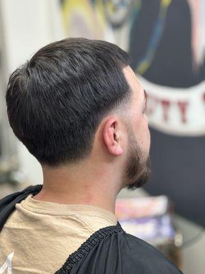 Haircut done by Eddy