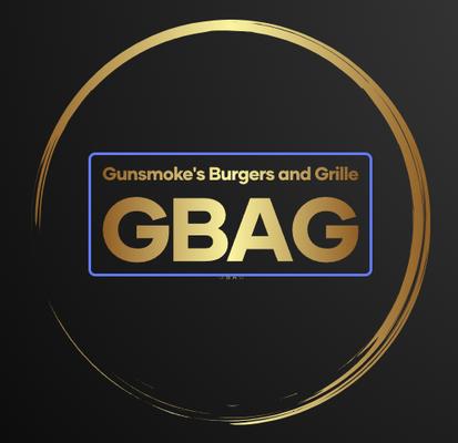 Gunsmoke's Burgers and Grille Logo