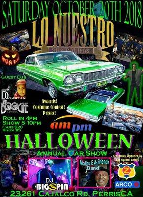 We'll be here Oct 20