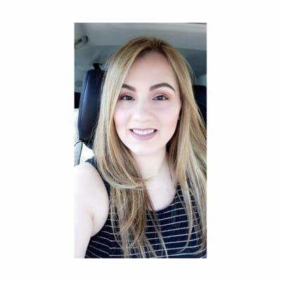 Thanks Denise for always making me look fabulous love my blonde hair.