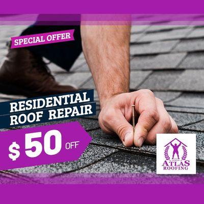 Roof Repair Special Offer