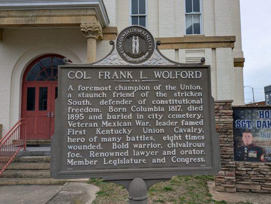Col Frank L Wolford