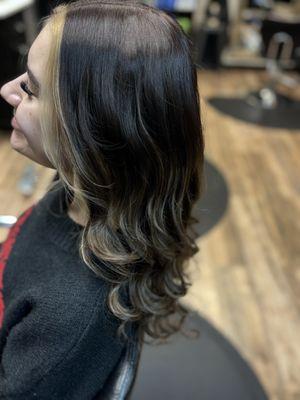 Side profile of my new color