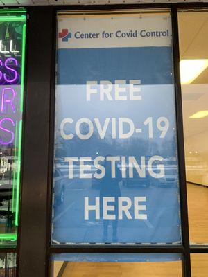 Free covid testing