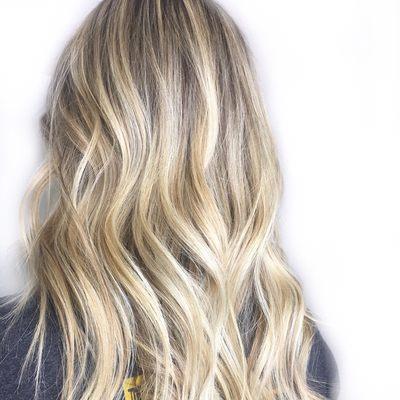 Balayage and Baby Lights!