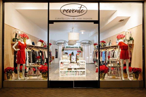 Shop Resale at Revente! Gently-used, highly curated contemporary apparel and accessories, and uncommonly cool gifts, almost all under $75!