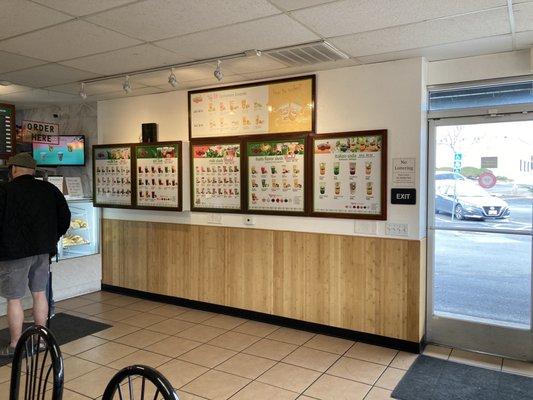 I'd call this an 'international' menu.