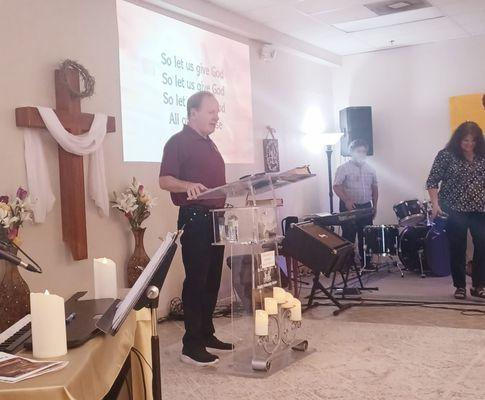 Sermon with Servent Ricky Duffield's Church on the 2025 Please Join us!!