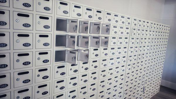 We offer private mailboxes for your personal and professional needs.