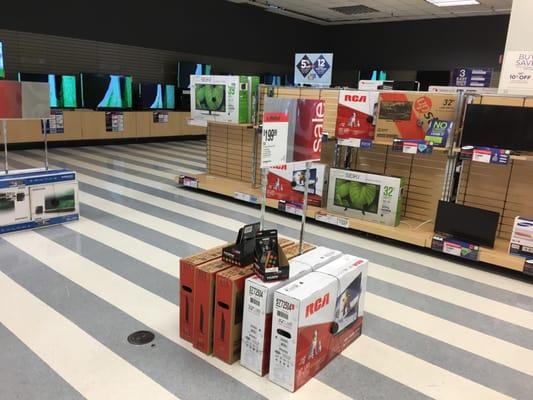 Sign of the times incredibly shrinking electronics department