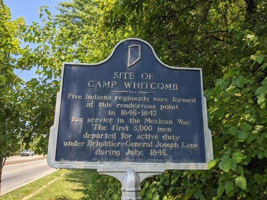 Camp Whitcomb Historical Marker