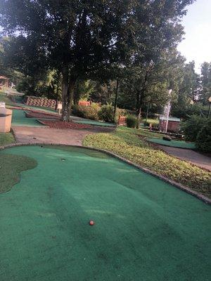 Very good mini golf course