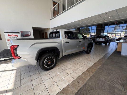 Tundra SR5 with the TRD Off Road Rallye package.
