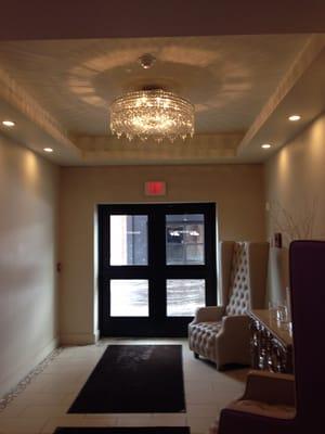 The beautiful entryway