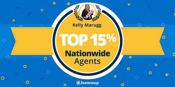 This is a huge honor to be named a top agent nationwide
