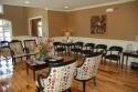 Waiting room and reception area