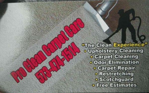 Pro Clean Carpet Care