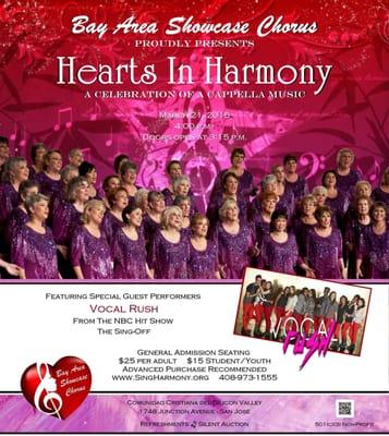 Sweet Adelines Bay Area Showcase Chapter