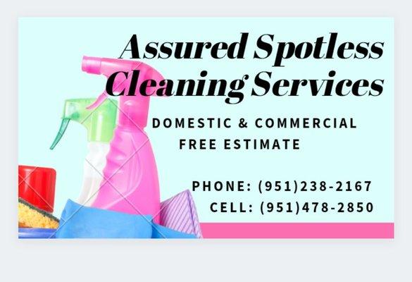 Assured spotless cleaning services