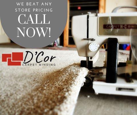 D'Cor Carpet Binding