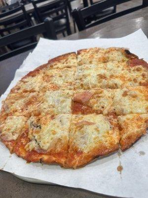 German pizza - Canadian bacon , Sauerkraut Pizza