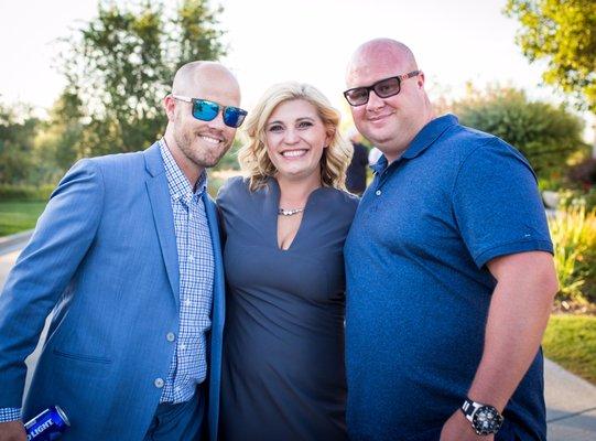 At a clients Wedding