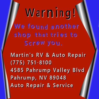 Martin's Rv & Automotive Repair Center