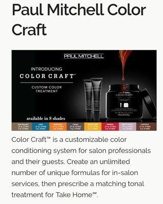 Keep your hair color rich, extremely shiny, healthy, and conditioned between color appointments and/or try a temporary color out.