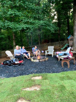 1st fire with grandparents and the sog