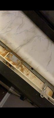 How they left the dishwasher when they were "fixing" it