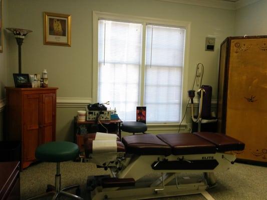 The treatment room