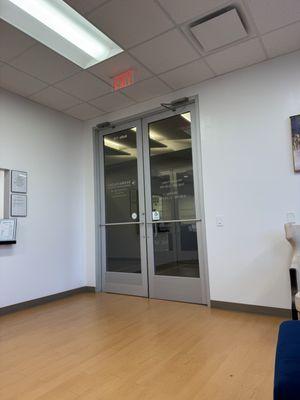 Door from the inside