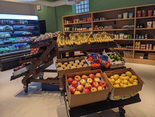 Fresh produce and groceries