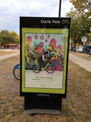 Currie Park Bike Station