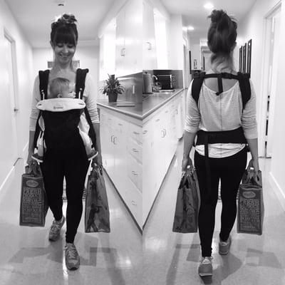 The mamas farmer's carry