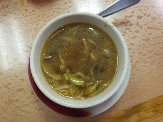 Best hot and sour soup ever.