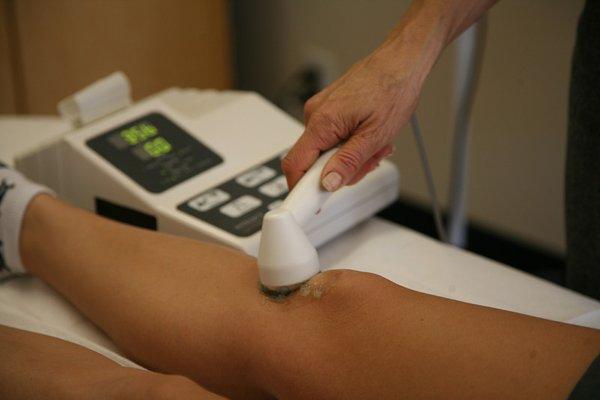 Ultrasound for some patients, sports injuries, chronic pain situations etc...