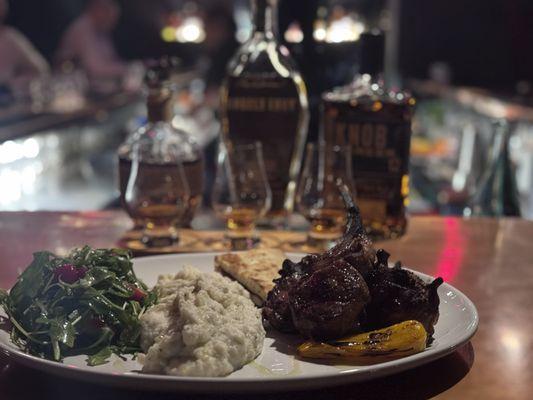 Lamp chop & bourbon