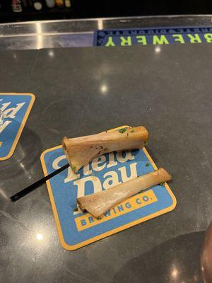 How clean my bones came out of my pork shank!!